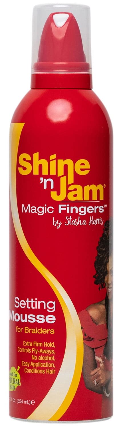 The Secret to Effortless Updos: Shine n Jam Magic Fingera Mousse.